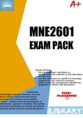 MNE2601 EXAM PACK 2025