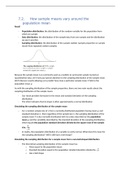 Beschrijvende Statistiek Hoorcollege 9 (H7.2&8.1)