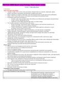PSYCO 3480-Sport psychology final exam notes 