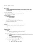 Phil 4 Lecture notes