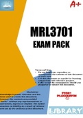 MRL3701 EXAM PACK 2025