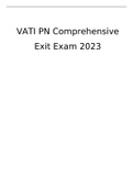 VATI PN Comprehensive Exit Exam | Best for 2024 Exam