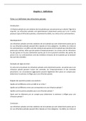 Pack 4 Fiches Chapitre 1 Définitions Droit Pénal 