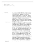 CHEM 120 Quiz 1, Quiz 2, Quiz 3, Quiz 4, Quiz 5- Each Multiple Versions, Best document for preparation, Verified And Correct Answers Course Number: CHEM120 Course Title: Introduction to General, Organic & Biological Chemistry with Lab Chamberlain College 