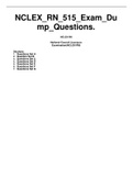 NCLEX_RN_515_Exam_Dump_Questions.