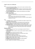 Class Notes Chemistry 1010- Atoms, Ions, and Molecules