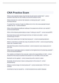 CNA Practice Exam 2023 with 100% correct questions and answers