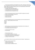 FISDAP Trauma Questions with Answers(answers provided bottom page) graded A+