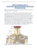 BIOD 151 / BIOD151 (Latest 2023 / 2024) Q & A Module 5 Exam Review Answer Key (Portage learning)