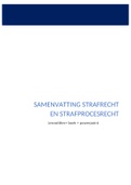 Samenvatting straf- en strafprocesrecht KUL 14/20