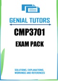 CMP3701 EXAM PACK 2023