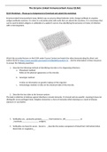 ELISA Worksheet -The Enzyme Linked Immunosorbent Assay