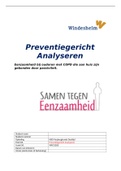 RECENT Module 3.1 Preventief Analyseren 2023