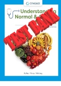 Understanding Normal and Clinical Nutrition 12th Edition by Rolfes, Pinna and Whitney - All Chapter 1-29 | TEST BANK 