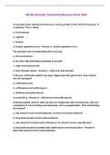 NR 661-Sexually Transmitted Diseases Exam 2023