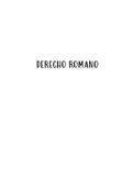 Derecho Romano Completo 