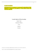 NURS 6630 Week 10 Assignment: Assessing and Treating Patients With Impulsivity, Compulsivity, and Addiction / A Puerto Rican Woman with Comorbid Addiction.