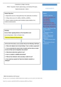 Chamberlain College of Nursing NR503: Population Health, Epidemiology, and Statistical Principles Weekly Introduction: Week 4