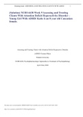 (Solution) NURS 6630 Week 9 Assessing and Treating Clients With Attention Deficit Hyperactivity Disorder – Young Girl With ADHD/ Katie is an 8 year old Caucasian female.