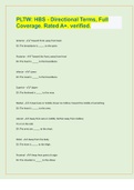 PLTW: HBS - Directional Terms, Full Coverage. Rated A+. verified.