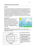 Samenvatting klimaatverandering 