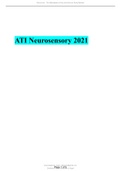 ATI Neurosensory 2021.