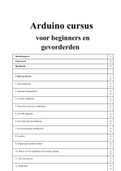 Arduino uitleg (uitgebreid)