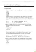 Test Bank For Foundations of Mental Health Care, 7th Edition (Morrison-Valfre, 2021), 9780323661829 Chapter 1-33 | All Chapters with Answers and Rationals