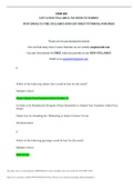 COM 295 Week 3 Practice Case Analysis Evaluating a Routine Email (University of Phoenix) Course COM 295 Institution University Of Phoenix COM 295 Week 3 Practice Case Analysis Evaluating a Routine Email (University of Phoenix) 1 Which of the following sub