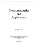 Electromagnetics and Applications