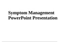 Area of Interest Symptom Management PowerPoint Presentation