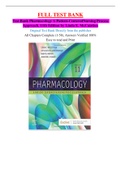 Test Bank Pharmacology A Patient-CenteredNursing Process  Approach, 11th Edition by Linda E. McCuistion (All Chapters Complete 1-58, Answers Verified 100%)