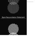 Class notes of  Bank Reconciliation Statement 