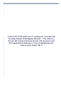 (Answered) NURS 6630 week 5 Assignment: Assessing and Treating Patients With Bipolar Disorder > The client is a 26-year-old woman of Korean descent who presents to her first appointment following a 21-day hospitalization for onset of acute mania. She w