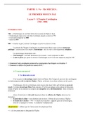 Notes de cours Histoire du Moyen Age 