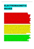 ElectroMagnetic Waves