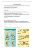 Samenvatting ecologie en biodiversiteit van invertebrata 2022-2023