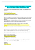 RN ATI Capstone Proctored Comprehensive Assessment 2019 B-with 100% verified solutions-2023-2024