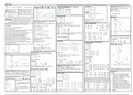 Cheatsheet and summary maths 2 conversion class