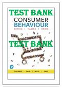 TESTBANK for Consumer Behaviour Buying, Having, and Being, 8th Canadian Edition