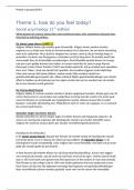 Samenvatting -  Social Psychology: People in Groups (ESSB-P1010) theme 1 t/m theme 6