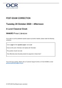 POST EXAM CORRECTION H444-03 QP NOV 20