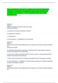 REHS NEWEST 2024 WITH COMPLETE QUESTIONS AND CORRECT VERIFIED ANSWERS (DETAILED ANSWERS) ALREADY GRADED A+ 100% GUARANTEED TO PASS CONCEPTS!!! Question 1 Marks: 1 Legal proceedings to enforce a law may include Choose one answer. a. issuance of an order to