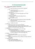 ATI Pharmacology Study Guide | Latest 2023 / 2024 |