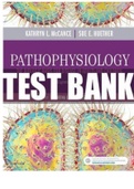 PATHOPHYSIOLOGY 9TH EDITION MCCANCE TEST BANK 2023