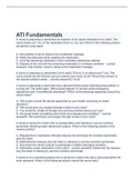 ATI Fundamentals 2023 with complete solution 