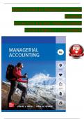 Solution Manual for Managerial Accounting, 8th edition by John Wild, ken Shaw, Barbara Chiappetta, Verified Chapters 1 - 13, Complete Newest Version