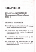 Financial Instruments- Measurement of Financial