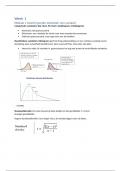 Samenvatting -  Beschrijvende en inferentiële statistiek (S_PMBIS)