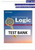 Test Bank For A Concise Introduction to Logic 14th Edition by Patrick J. Hurley Chapter 1-14